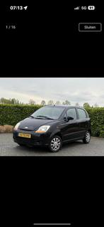 Chevrolet Matiz 0.8 2006 Zwart, Auto's, Chevrolet, Voorwielaandrijving, Matiz, 17 €/maand, Zwart
