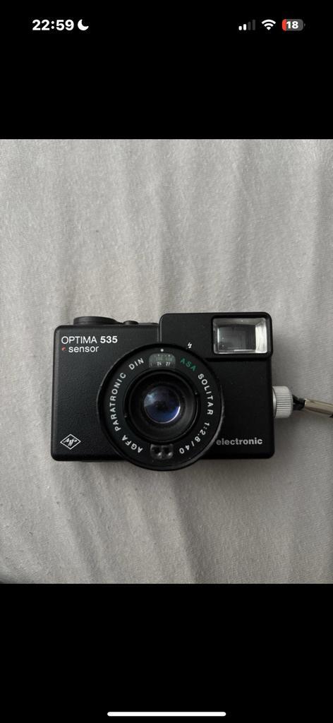 OPTIMA 535, Audio, Tv en Foto, Fotocamera's Analoog, Zo goed als nieuw, Compact, Overige Merken, Ophalen of Verzenden