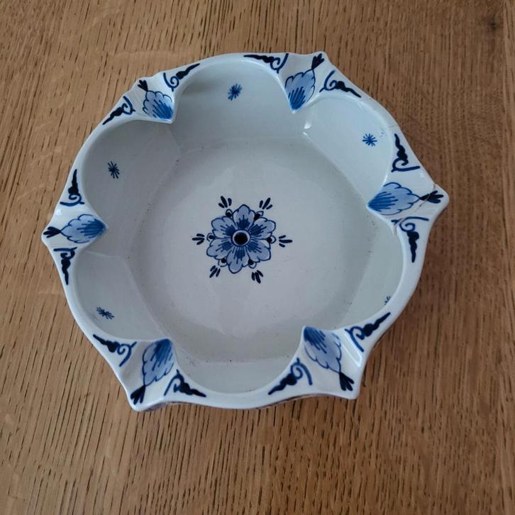 Delfts Blauwe Asbak - De Porceleyne Fles, Antiek en Kunst, Antiek | Keramiek en Aardewerk, Ophalen of Verzenden