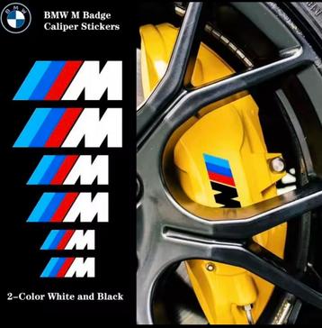 BMW M Performance Remklauw Stickers - 6 Stuks beschikbaar voor biedingen