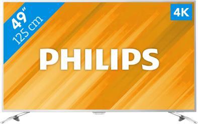 Philips 49 inch 4K Ultra HD smart tv, Audio, Tv en Foto, Televisies, Zo goed als nieuw, LED, 100 cm of meer, 4k (UHD), Philips