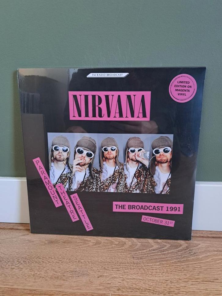 Nirvana - The Broadcast 1991 dubbel lp, Cd's en Dvd's, Vinyl | Rock, Nieuw in verpakking, Alternative, 12 inch, Ophalen of Verzenden