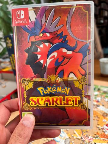 Pokemon Scarlet als nieuw beschikbaar voor biedingen