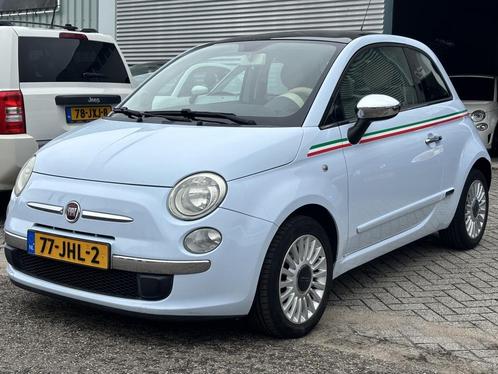Fiat 500 1.2 Lounge Blue , NW Apk Pano, Auto's, Fiat, Bedrijf, ABS, Airbags, Airconditioning, Centrale vergrendeling, Elektrische buitenspiegels