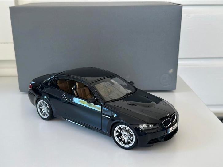 Kyosho BMW M3 e93 cabrio 1/18 zwart !Uit Belgie!, Hobby en Vrije tijd, Modelauto's | 1:18, Nieuw, Ophalen of Verzenden