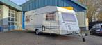 Knaus Azur 1992 met voortent en luifel!, Caravans en Kamperen, Caravans, Rondzit, Bedrijf, Koelkast, 750 - 1000 kg