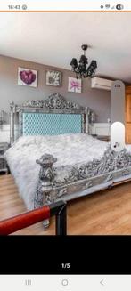 Mooi barok handgemaakt bed. 1.80 bij 2.10, Ophalen of Verzenden, Zo goed als nieuw, Eenpersoons, Overige typen