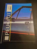 Brochure Peugeot 205 Cabriolet 1992, Ophalen of Verzenden, Zo goed als nieuw, Peugeot