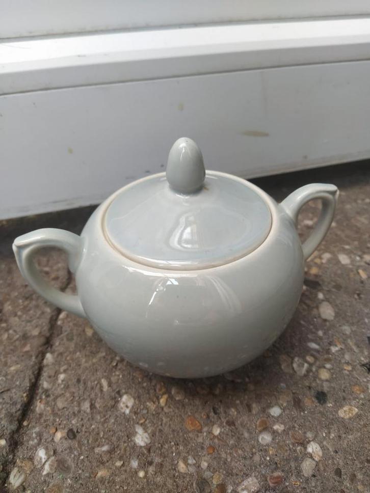 Suikerpot Plateel Zuid-Holland Gouda, Antiek en Kunst, Antiek | Servies los, Verzenden