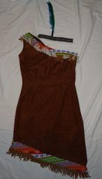 Leuk bruin/rood/blauw INDIANEN/NATIVE AMERICAN jurkje, Kleding | Dames, Ophalen, Carnaval, Kleding, Maat 34 (XS) of kleiner