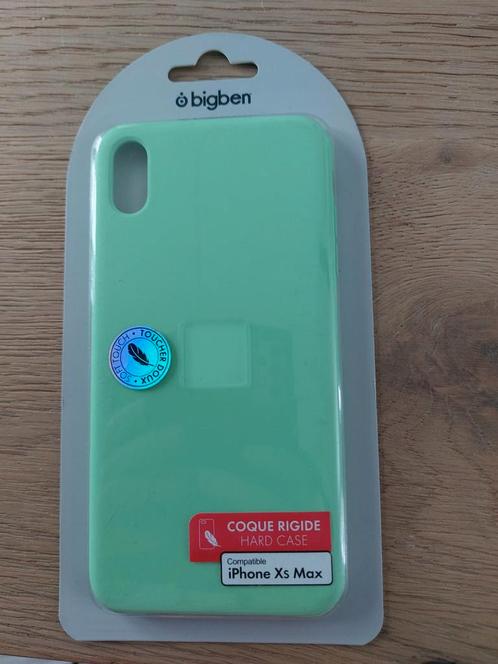 Bigben iPhone XS Max Hoesje - Mintgroen, Telecommunicatie, Mobiele telefoons | Hoesjes en Frontjes | Apple iPhone, Nieuw, Hoesje of Tasje