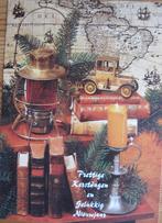 Prettige Kerstdagen - boeken met kaars en lantaarn - 1987, Verzenden, 1980 tot heden, Gelopen, Overige thema's