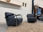 2 Nieuw Leolux Scylla fauteuils boucle stof Design stoel, Huis en Inrichting, Fauteuils, Leolux, Nieuw, 75 tot 100 cm, Ophalen of Verzenden