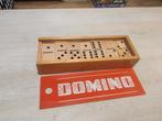 Vintage Domino Set in Houten Doos, Ophalen of Verzenden