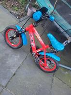 Kinderfiets spiderman 12 inch, Ophalen of Verzenden, Gebruikt, Minder dan 16 inch, Zijwieltjes