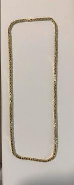 Koningsketting 14krt byzantine, Ophalen of Verzenden, Zo goed als nieuw, Goud