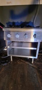 Kooktafel 4 pits gas fornuis G700 line B80cm 2024, Witgoed en Apparatuur, Fornuizen, Ophalen, Gebruikt, 60 cm of meer, 4 kookzones