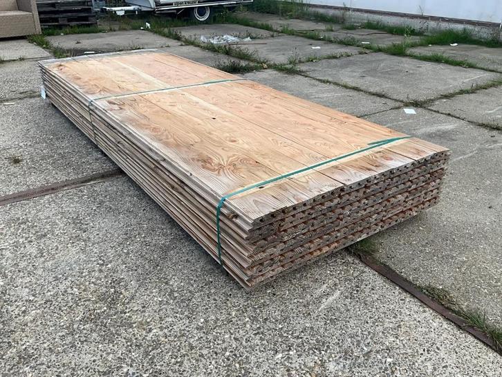 Design rabat geïmpregneerd Vuren 3000x133x22 (ca. 70 stuks), Tuin en Terras, Palen, Balken en Planken, Nieuw, Planken, 250 cm of meer