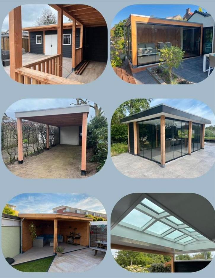 Overkappingen en veranda’s, Tuin en Terras, Overkappingen, Nieuw, Veranda, Ophalen