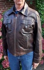 leren herenjack, Ophalen of Verzenden, Zo goed als nieuw, Maat 52/54 (L), Bruin