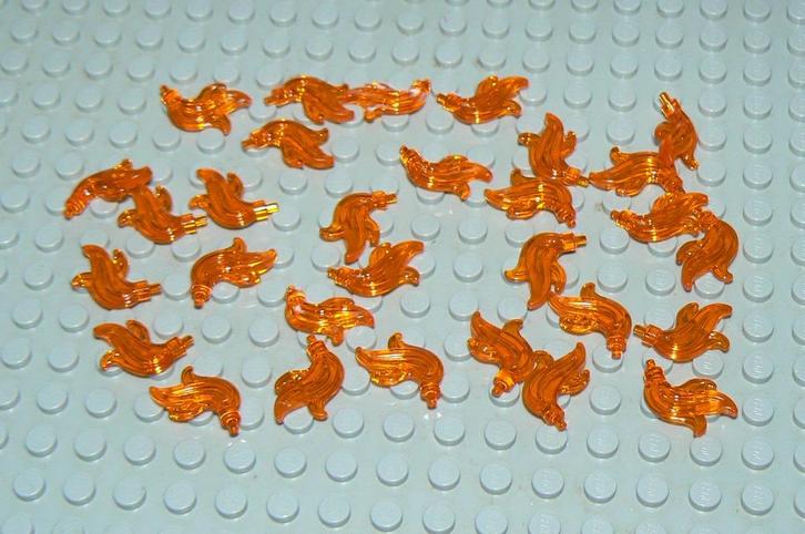L983 Vlammetjes transparant oranje 30 st., Kinderen en Baby's, Speelgoed | Duplo en Lego, Nieuw, Lego, Losse stenen, Ophalen of Verzenden
