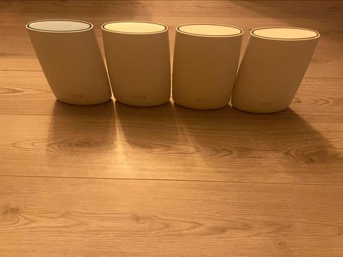 Netgear Orbi RBR50 router + 3X orbi RBS50 satelliet, Computers en Software, WiFi-versterkers, Gebruikt, Ophalen of Verzenden