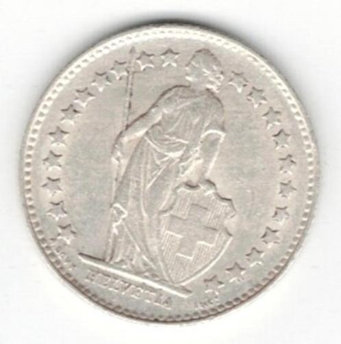 25-1480 Zwitserland 1/2 franc 1950, Postzegels en Munten, Munten | Europa | Niet-Euromunten, Losse munt, Overige landen, Zilver