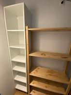 Witte hoge kast op pootjes (40 x 36x 210 cm), Ophalen, Met plank(en), Minder dan 50 cm, Gebruikt