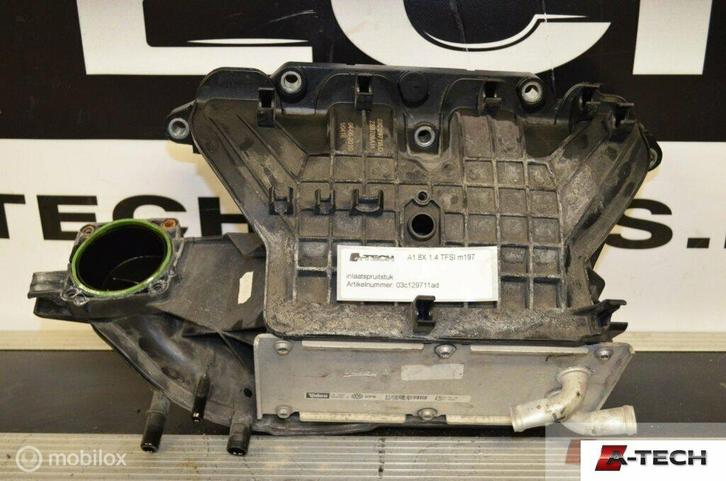 Inlaatspruitstuk CAXA, CNVA Audi A1 8X 1.4 TFSI 03c129711ad, Auto-onderdelen, Motor en Toebehoren, Audi, Gebruikt, Ophalen of Verzenden