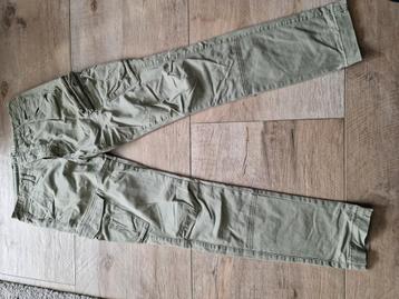 Cargobroek groen van Silvercreek, maat 32x34 beschikbaar voor biedingen