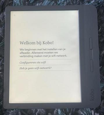 Kobo Libra h2o zwart (zo goed als nieuw) beschikbaar voor biedingen