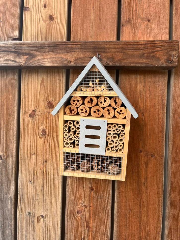 Insectenhotel, Tuin en Terras, Vogelhuisjes en Vogelbaden, Nieuw, Ophalen of Verzenden
