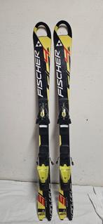 Zgan Fischer RC4 WORLDCUP SL CARVE SKI 120CM GEWAXT GESLEPEN, Sport en Fitness, Skiën en Langlaufen, Fischer, 100 tot 140 cm, Ophalen of Verzenden