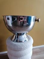 Grote RVS Champagnekoeler, extra groot, circa 8-10 flessen, Overige materialen, Schaal, Rond, Nieuw