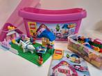 Lego set 5560, grote roze stenendoos met bak en boekje, Ophalen of Verzenden, Zo goed als nieuw, Complete set, Lego