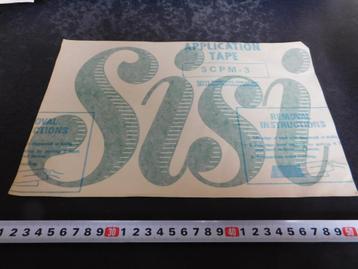 sticker DECAL  SISI frisdrank  beschikbaar voor biedingen