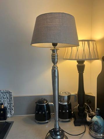 Rivièra Maison Lamp met Kap (flax) beschikbaar voor biedingen