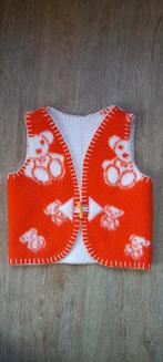 Handgemaakte wollen bodywarmer maat 80, Overige typen, Jongetje of Meisje, Handgemaakt, Ophalen of Verzenden
