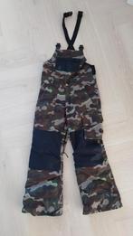 Volcom Barkley Bib pant medium youth kids camo, Ophalen of Verzenden, Zo goed als nieuw