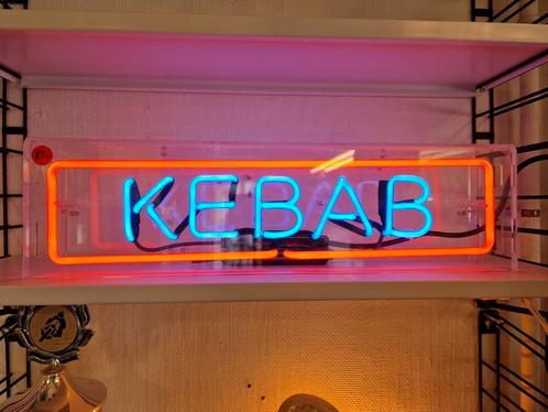 Real Neon Kebab, Verzamelen, Merken en Reclamevoorwerpen, Zo goed als nieuw, Lichtbak of (neon) lamp, Ophalen of Verzenden