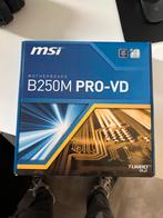 MSI B250M Pro-VD Moederbord + Intel Pentium G4400, Ophalen of Verzenden, Gebruikt, Intel, DDR4