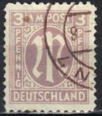 Duitsland Bizone 1945/1946 - Yvert 2 - Letter M (ST), Postzegels en Munten, Postzegels | Europa | Duitsland, Overige periodes