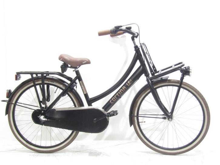 Cortina U4 zwart meisjes 41cm 24inch, Fietsen en Brommers, Fietsen | Dames | Damesfietsen, Gebruikt, Overige merken, Versnellingen