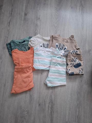 Jongens t-shirt en bijpassende broek maat 74 beschikbaar voor biedingen