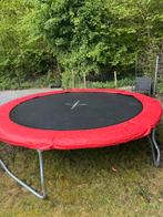 Hudora trampoline 300 cm met nieuw veiligheidsnet, Ophalen, Zo goed als nieuw