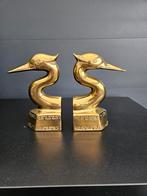 Messing Boekensteunen reiger, Ophalen of Verzenden