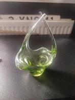 Glazen vaas groen, Ophalen of Verzenden