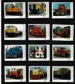 Prachtige serie PPZ NL Industrie- en werklocomotieven., Postzegels en Munten, Verzenden, Na 1940, Postfris