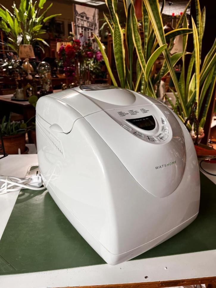 122) Zelden gebruikte broodbakmachine Watshome XMB1058, Witgoed en Apparatuur, Broodbakmachines, Zo goed als nieuw, Met timer