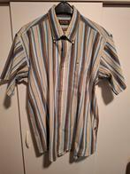 Gestreept heren overhemd, Kleding | Heren, Meantime, Bruin, Verzenden, Zo goed als nieuw